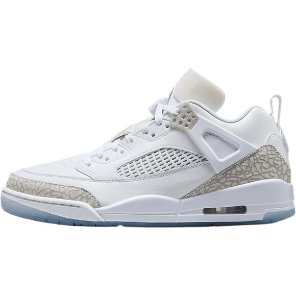 Jordan Spizike Low White Metallic Silver Grey. SIZE 9 - FQ1759-103 - Picture 5 of 8